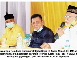 H. A Manan Jafar : Sudah Saatnya Kepri Dipimpin Ansar Ahmad