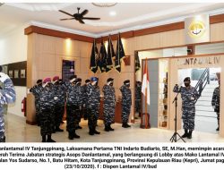 Jabatan Asops Danlantamal IV Resmi Diserahkan kepada Kolonel Laut (P) Hariyo Purnomo