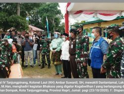 Wakili Danlantamal, Aspotmar Lantamal IV Hadiri Bhakti Sosial Kogabwilhan I