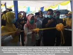 Sebut Visi Misi dan Program Kerja Bagus, Milenial Karimun Siap Menangkan Ansar-Marlin