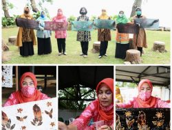 Jelang Lomba Batik Dharma Pertiwi, Korcab IV DJA I Tekuni Latihan Membatik