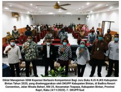 Tingkatkan Kinerja Pengelola KSP/KSPPS, DKUPP Bintan Gelar Diklat Manajemen SDM Koperasi