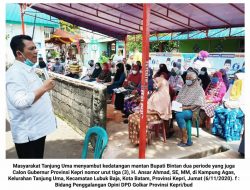 Pekikan “Ansar-Marlin” Menggema Saat Ansar Ahmad Tiba di Tanjung Uma