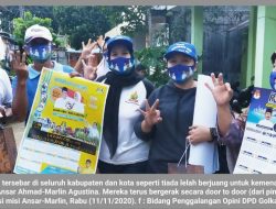 Relawan Siap Gempur “Medan Berat” untuk Sampaikan Salam Ansar-Marlin pada Masyarakat