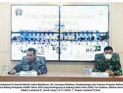 Wadanlantamal IV Tutup Pelatihan Program Reformasi Birokrasi Bidang Pelayanan Publik