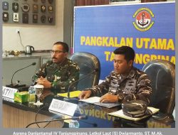 Asrena Danlantamal IV Ikuti Pembacaan Penutupan Taklimat Akhir Wasrik Itjen Kemenhan Tahun 2020