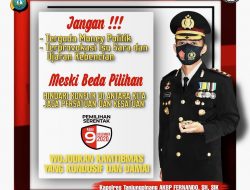 Pilkada Serentak 2020, AKBP Fernando : Gunakan Hak Pilih Anda