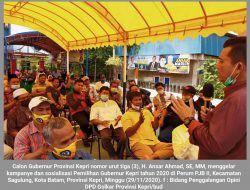 Ansar Ahmad : Harga Barang dan Kebutuhan Pokok Harus Dikontrol