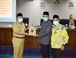 DPRD Kabupaten Kampar Gelar Paripurna, Penyampaian KUA -PPAS APBD Tahun 2021