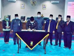 DPRD Kampar Gelar Rapat Paripurna Tentang Nota Kesepakatan KUA – PPAS APBD TA 2021