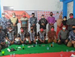 SUKSES, NGOPI BERSAMA KPU KAB. ROKAN HULU DI DESA RANTAU BINUANG SAKTI DI GELAR