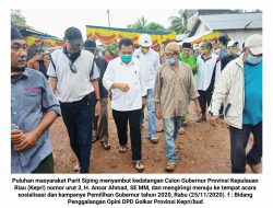 Masyarakat Kundur Optimis Ansar Ahmad Mampu Sejahterakan Masyarakat Pulau