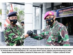 Usai Jabat Wadanlantamal IV, Gatot Mardiyono Jabat Dandenma Mabesal