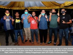 Pemuda Teluk Bakau Siap AMAN-kan “Bintan Rumah Kita”