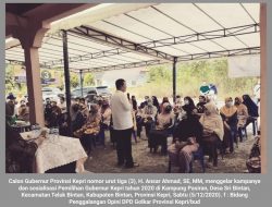 Di Sri Bintan Ansar Ahmad Lantunkan Sewu Kuto-nya Didi Kempot