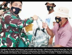 Aster Panglima TNI Laksanakan Aksi Bela Negara di Kodim 0315/Bintan