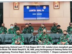 Melalui Vicon Pgs Wadanlantamal IV Ikuti Apel Khusus Pangkoarmada I