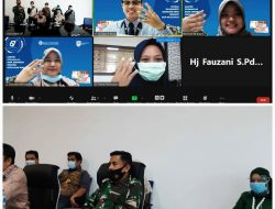Aspotmar Danlantamal IV Melalui Vicon Ikuti Forum Diskusi TBM