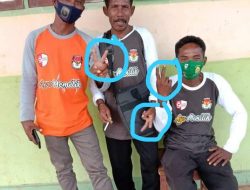 Semiotik 2 Jari Oleh Oknum Penyelenggara Pemilu di Taliabu, Menuai Persoalan!