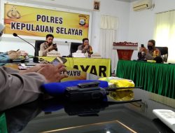Kapolres Selayar, AKBP. Temmangganro Machmud, S.IK., MH Sampaikan Apresiasi Kepada PAM Pilkada