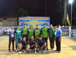 Di Ikuti 16 Club’ Se Sumbar, Open Turnamen Sepak Takraw HPPSG CUP I  Di Buka Oleh Wakil Bupati.