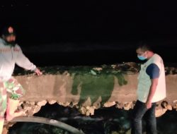 Personil Tanggap Bencana Gabungan di Selayar Monitoring Potensi Banjir Rob