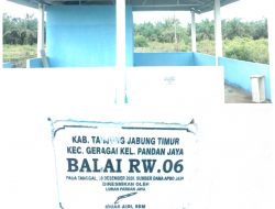 Baru Hitungan Bulan, Bangunan Balai RW 06 Sudah Retak, Ketua KSM Kebingungan Saat Dikomfirmasi