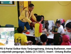 Korban Banjir Tanjungpinang Memilih Mengungsi di Kantor Golkar