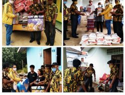 “Door to Door” Ketua DPD II Golkar Tanjungpinang Bantu Korban Banjir