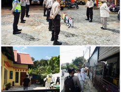 Tekan Penyebaran Covid-19, Satsabhara Semprotkan Disinfektan ke Rumah Warga dan Fasum