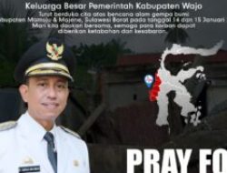 Pemda Kabupaten Wajo Memberangkatkan Tim Bantuan Damkar Ke Daerah Gempa
