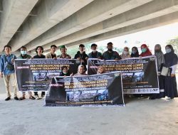 Gabungan Komsat Selingkungan HMI Cabang Pekanbaru Melakukan Galang Dana Korban Gempa Sulbar
