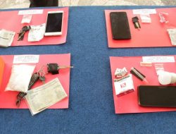 Sat Narkoba Polres Gianyar Ringkus Empat Orang pengedar dan Kurir Narkotika Jenis Sabu