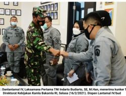 Berkunjung ke Lantamal IV, Tim Direktorat Kebijakan Kamla Disambut Laksamana Pertama Indarto