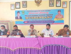 Musrenbang Kecamatan Ulakan Tapakih tetapkan 24 usulan prioritas Nagari.