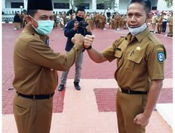 Hari Pertama Masuk Kerja, Ansar Ahmad Pimpin Apel Pagi