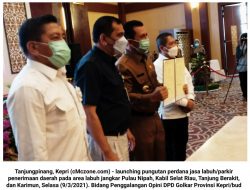 Ansar Ahmad : Optimis Awal Tahun 2022 Pertumbuhan Ekonomi Kepri Capai 3,5 Persen