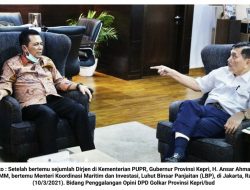 Soal Labuh Jangkar dan Pariwisata Kepri, Ini Saran Menko LBP pada Ansar Ahmad