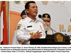 Ini Pesan Ansar Ahmad pada Camat, Lurah dan Kepala Desa Se-Kabupaten Karimun