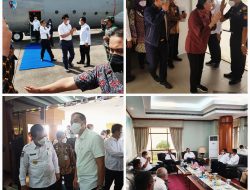 Ansar Ahmad Sambut Dua Menko di Hang Nadim Batam