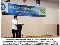 Ansar Ahmad Berikan Semangat dan Motivasi pada Peserta UKW