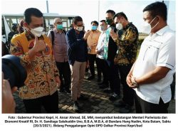 Sandiaga Uno : Kita Dukung 1000 % Rencana Dibukanya Kembali Kawasan Wisata di Kepri
