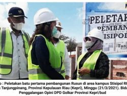 Rusun Tiga Lantai Usulan Ansar Ahmad Mulai Dibangun