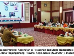Wadanlantamal IV Hadiri Rakor Penegakan Prokes di Pelabuhan