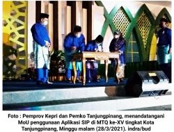 Pemprov Kepri dan Pemko Tanjungpinang Teken MoU SIP MTQ 