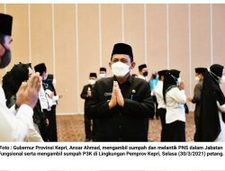 Ansar Ahmad Lantik Pejabat Fungsional dan P3K