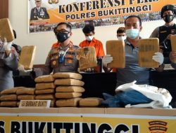 Tiga Pelaku Kurir Yang Membawa 25 Kilo Gram Ganja, Di Tangkap Polisi