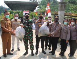 Wakapolresta Deli Serdang dan Dandim 0204/DS Resmikan Kampung Tangguh Nusantara di Kec. Namorambe