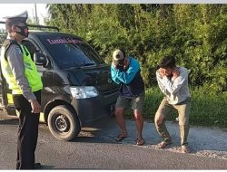 Sore Hari Laksanakan OPS YUSTISI Dan Penegakan Hukum PERBUP DS Terkait COVID 19