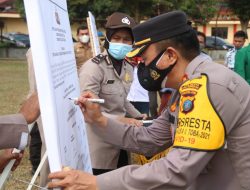 Setelah Memperoleh WBK, Polresta Deli Serdang Canangkan Zona Integritas Wilayah Birokrasi Bersih dan Melayani (WBBM)